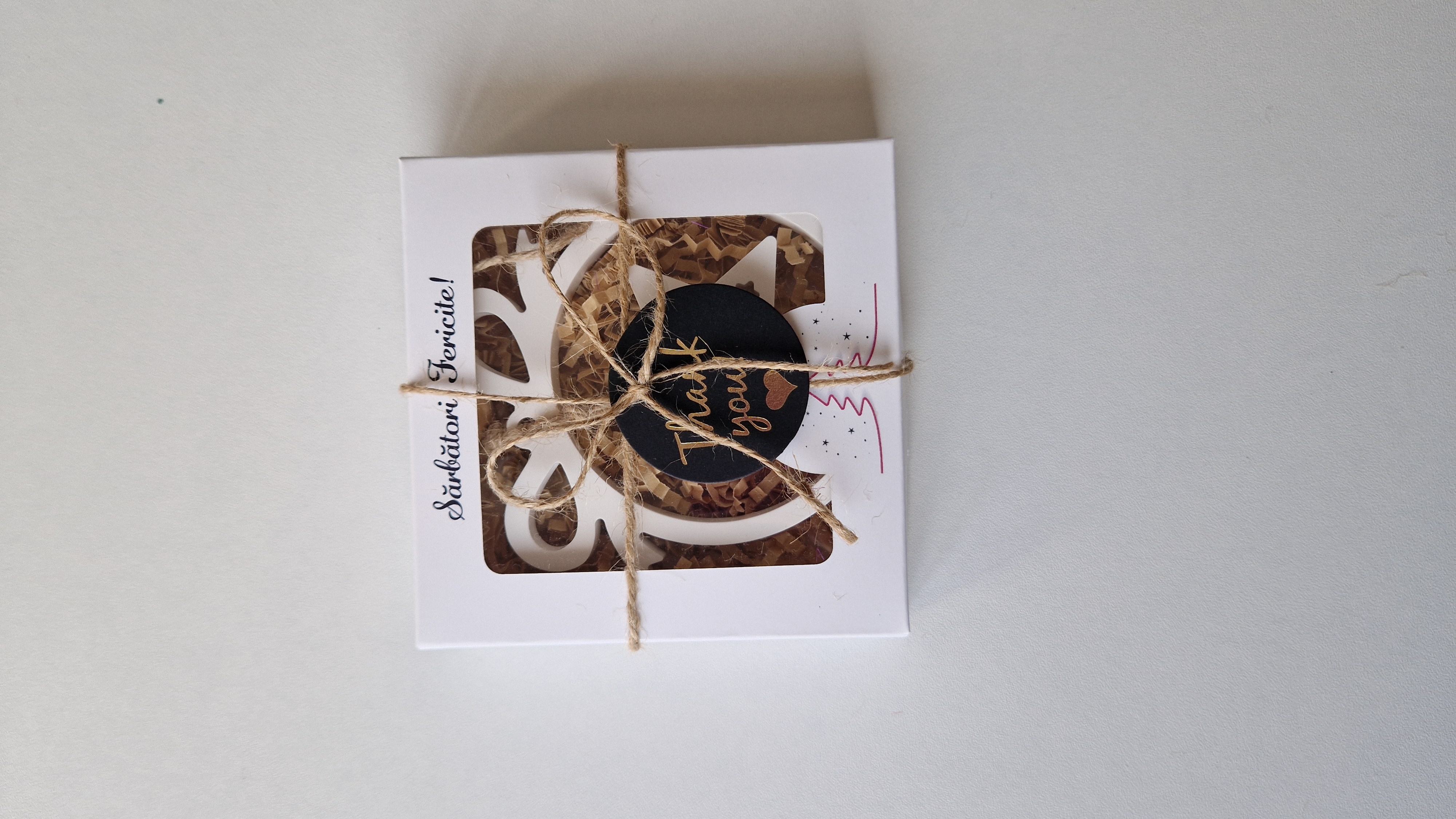  Glob Alb din Praf Ceramic 